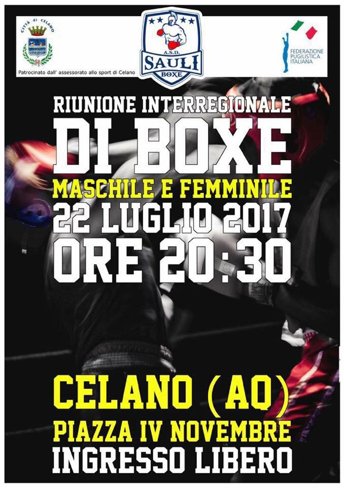 Locandina Celano 22 Luglio