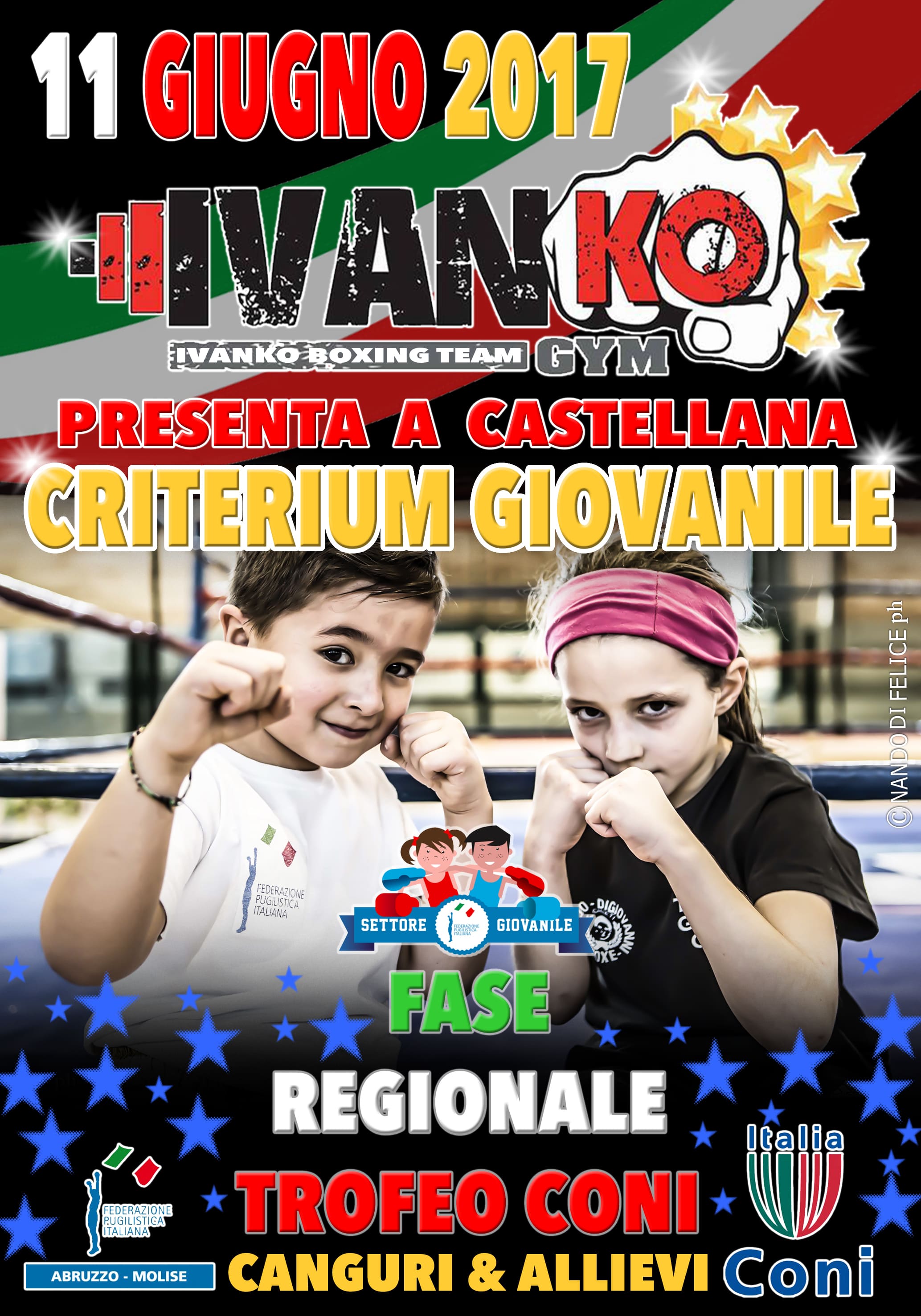 Locandina Fase Regionale Trofeo CONI 2017