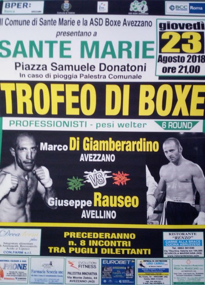 Locandina Sante Marie 23 Agosto 2018