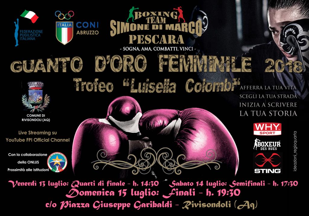 Locandina web guanto d oro femminile 2018