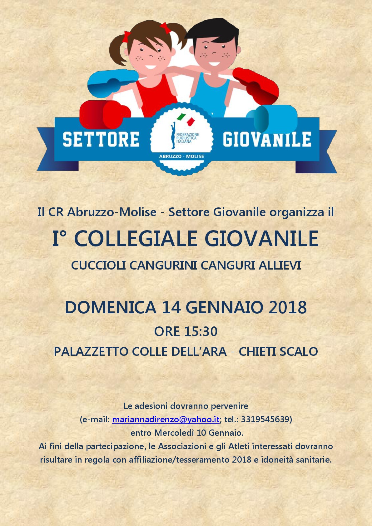 collegiale giovanile 2018